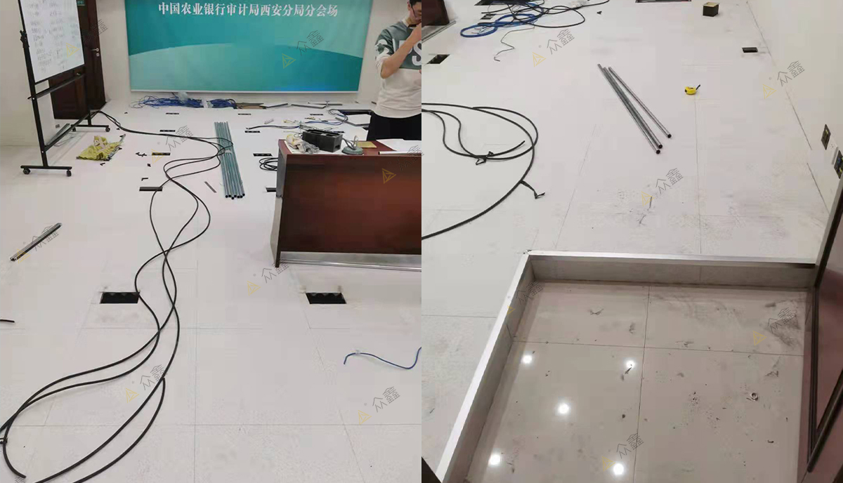 中国农业银行审计局西安分局众鑫国标无边防静电地板1.jpg